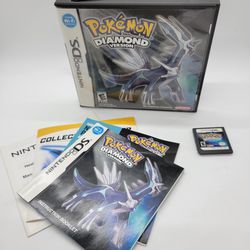 Nintendo DS Pokemon Diamond Version CIB Complete Many Legendsry Pokemon