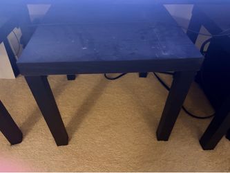 Black Side Table / End Table - $5