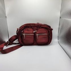 Burgundy Crossbody Bag