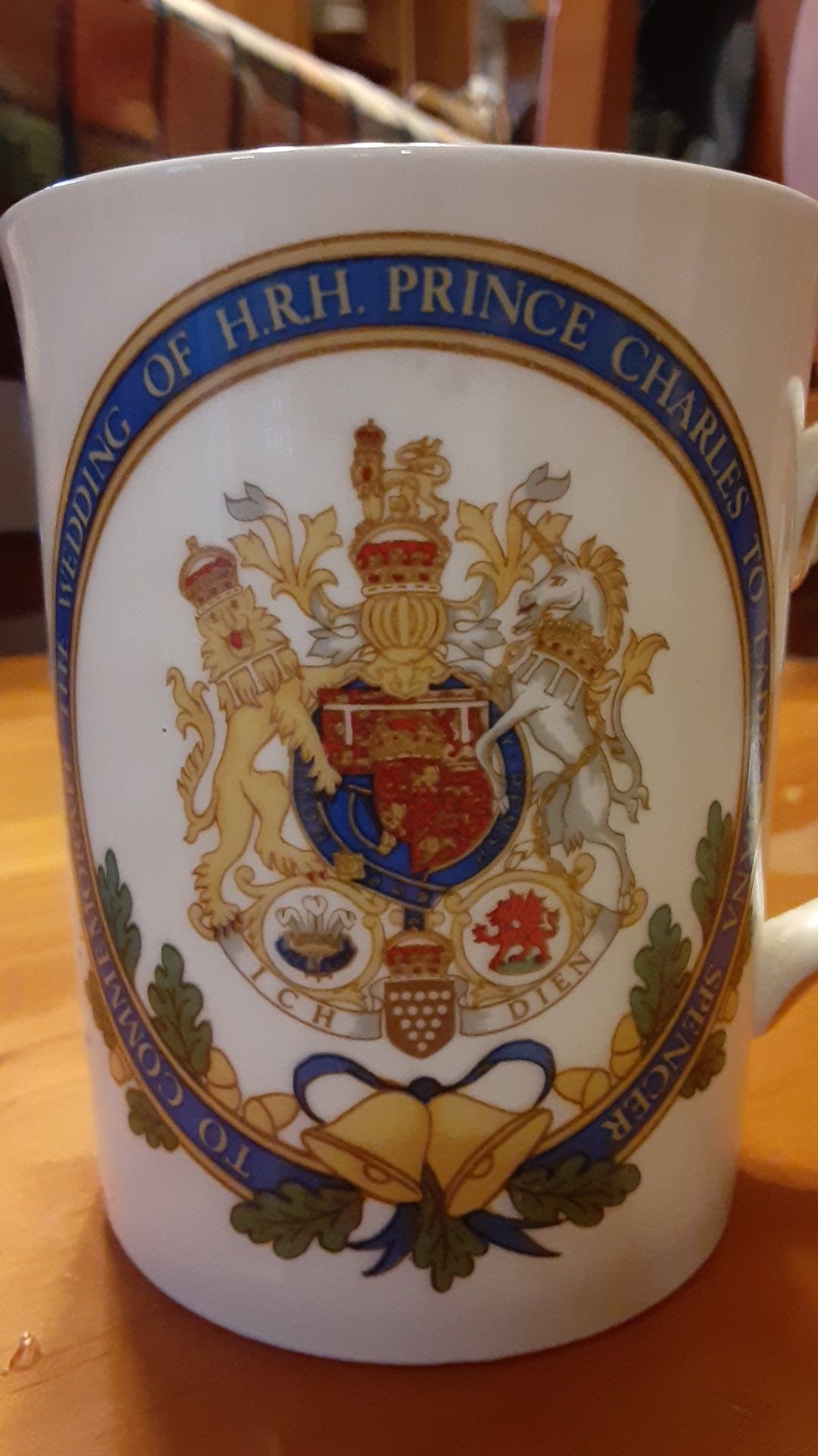 Princess Diana & Prince Charles Wedding Commemorative Mug