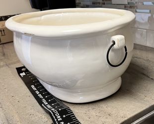 Pottery Barn Ceramic Cooler
