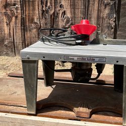 Caraftman Router Table.With Router 