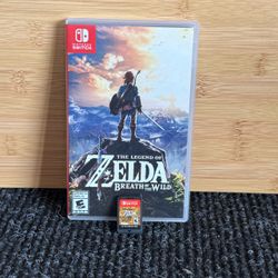 Nintendo Switch The Legend of Zelda Breath of The Wild