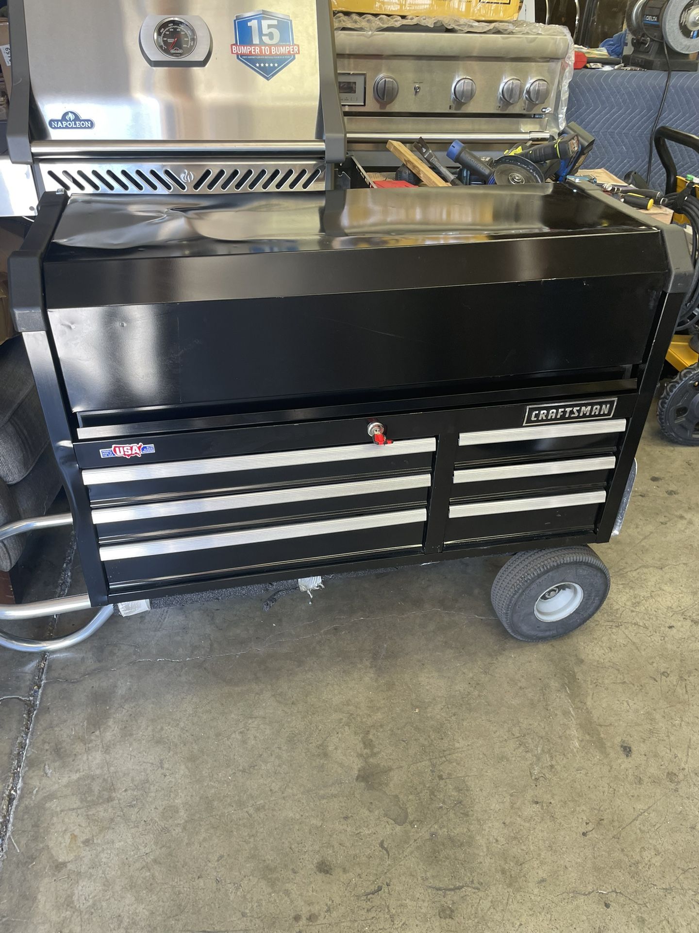 Up Tool Box Craftsman Black