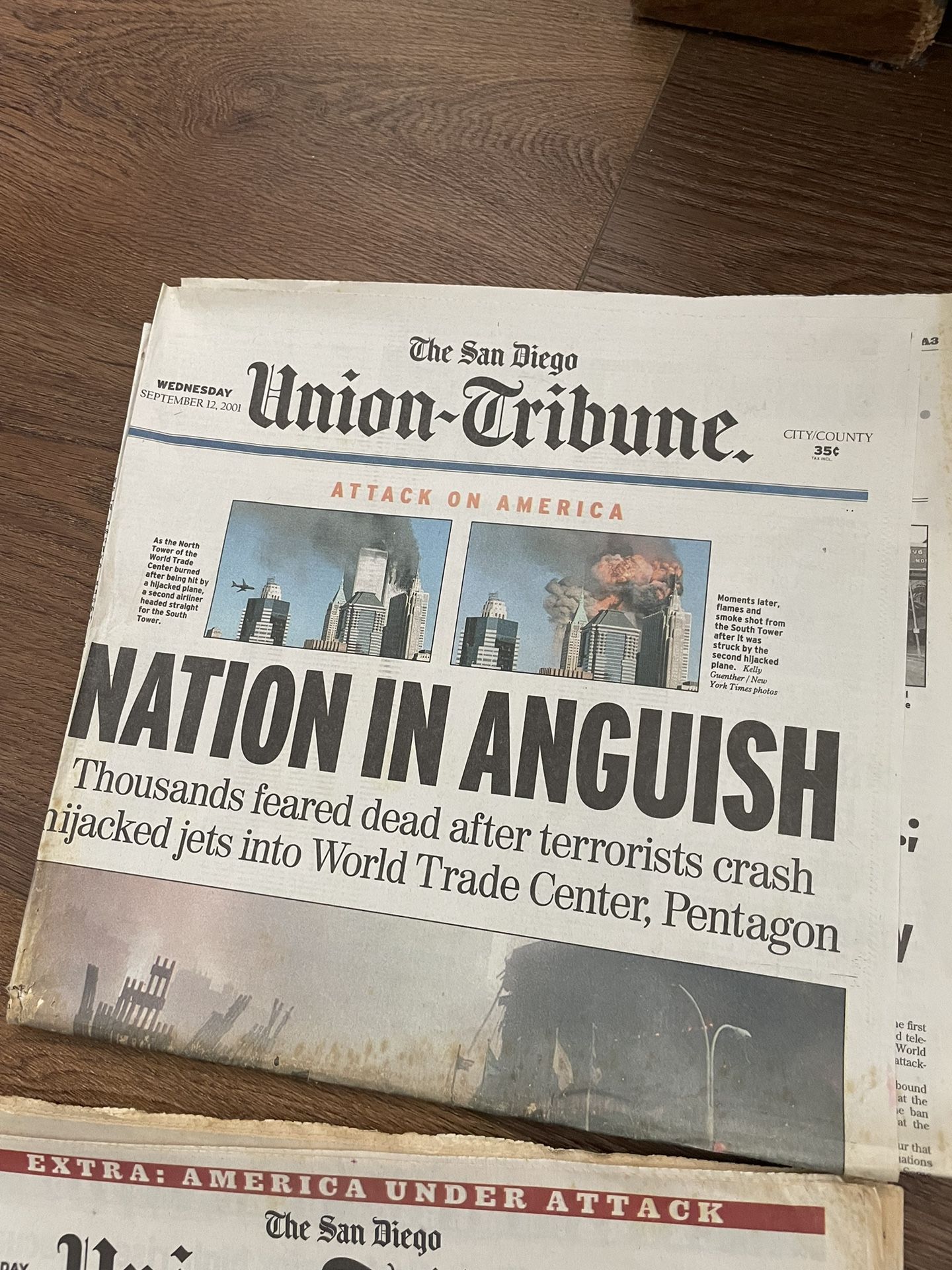 911 September 11,2001 News