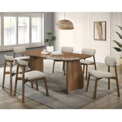 Mid-Century Modern Dining Table Set
