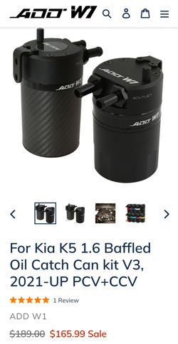 Kia K5 1.6L oil catch can