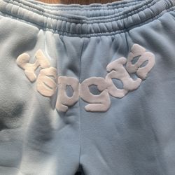 Sky Blue Sp5der Sweats