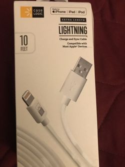 Charge and sync cable (10 feet)
