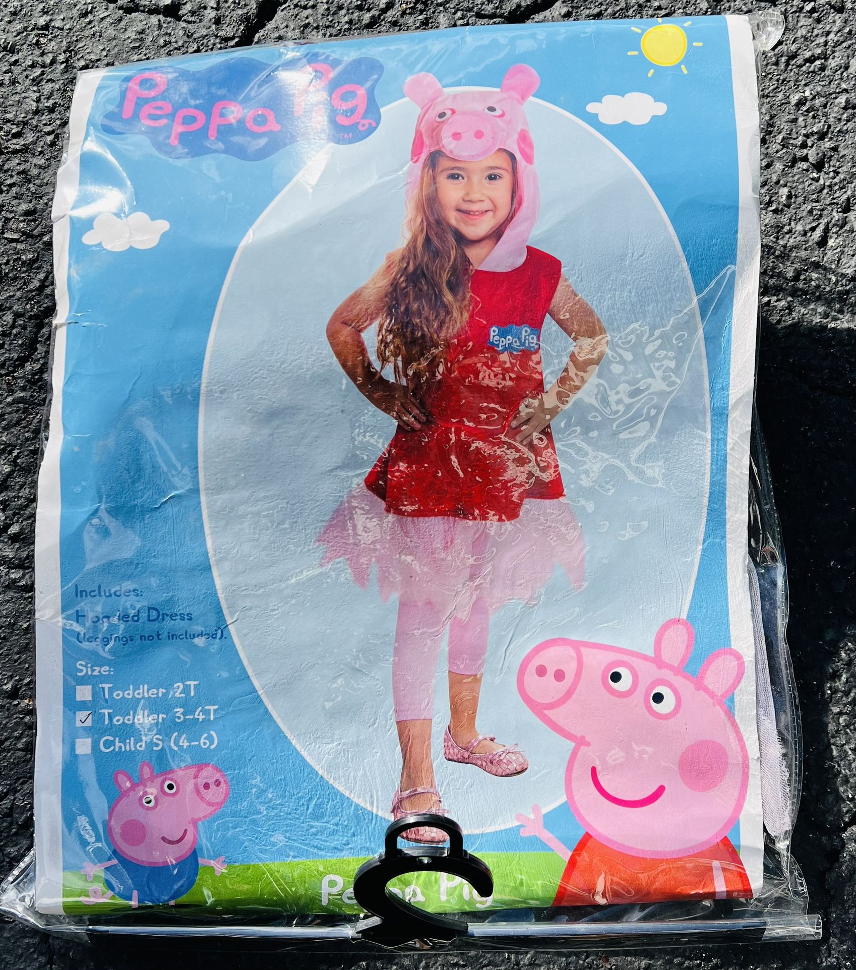 Peppa Pig Costume 3T-4T