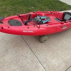 Hobie Mirage Outback Fishing Kayak, 12 Ft.