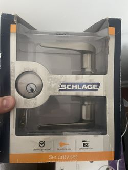 Schlage EZ install Handle