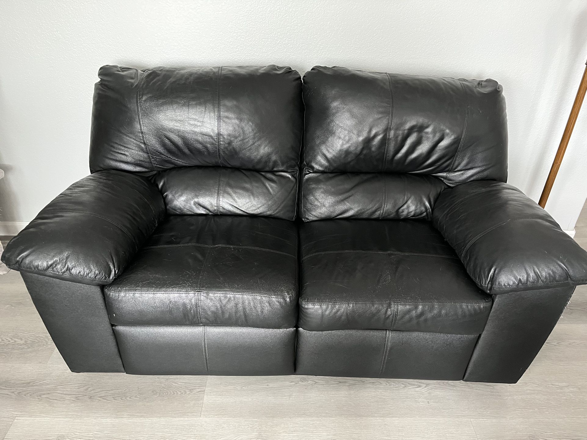 Black Loveseat - FREE