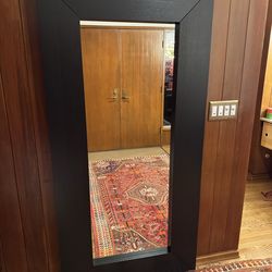 Mirror - IKEA Mongstad Thick Black wood frame full length mirror