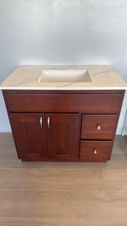 36” Vanity with Quartz Top