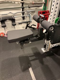 GetRXd RX3 Optimus Pad + Seat Attachment + Leg Roller — Rack Attachment Combo