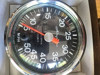 Beautiful marine speedometer