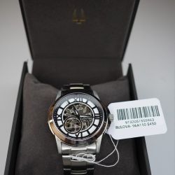 Very Rare BULOVA C(contact info removed)4694 42mm Exhibition Watch Skeleton Automatic