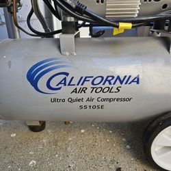 California Air Tools 5gal Ultra Quiet Air Compressor, good condition