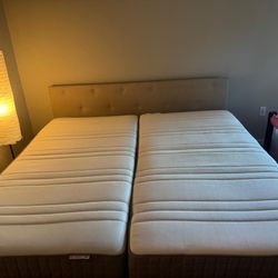 Bed Frame with Mattress 