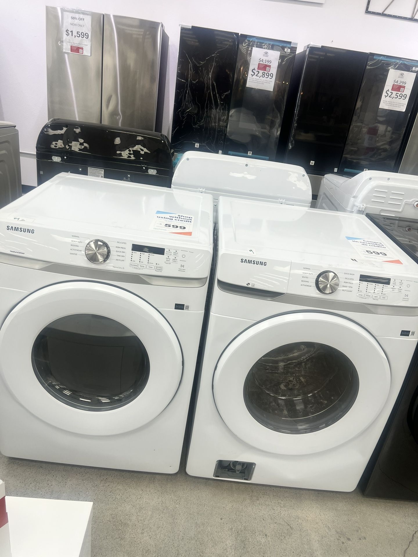 SAMSUNG ELECTRIC DRYER 7.5CU FT HE ENERGY ⭐️ MOISTURE SENSOR CLEARANCE PRICE!!