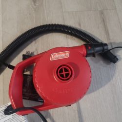Coleman Universal Electric Air Pump 120-Volt Inflates & Deflates including Extension Hose Boston & Pinch Valve