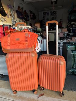 Carry on and medium size and bag