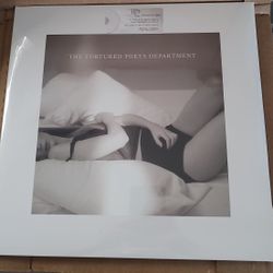 The Tortured Poets Department Vinyl Bonus Track - The manuscript With Hand Signed photo