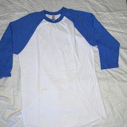 American Apparel Classic 3/4 Sleeve Poly Cotton Raglan Tee