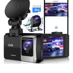 Dual View Smart Dash Cam For Car