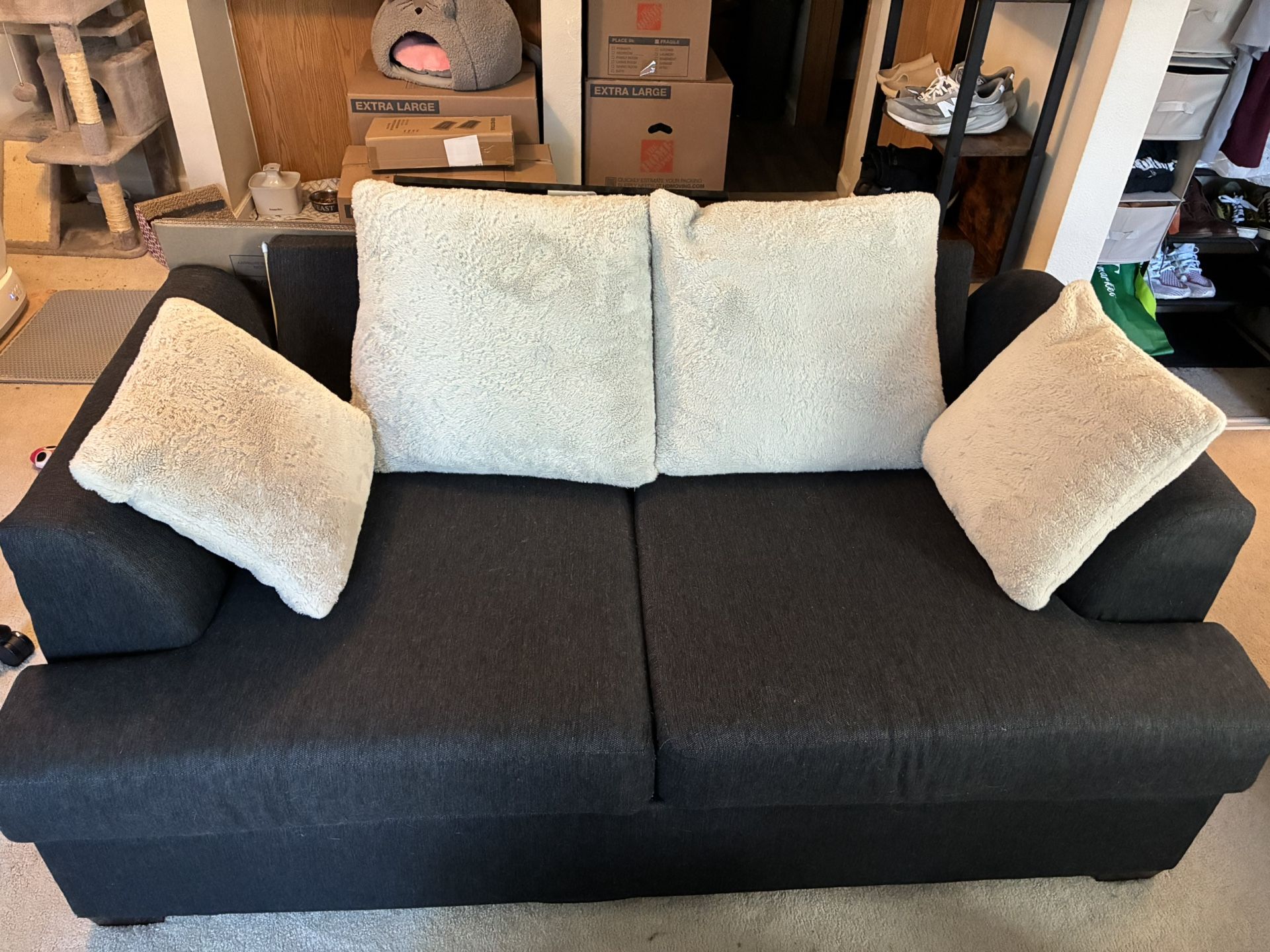 Couch And Pillows