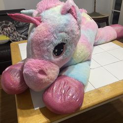 Unicorn- Huge Stuffed Animal 