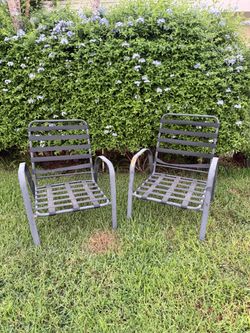 Pair of Outdoor Patio Chairs