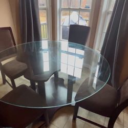 Glass Dining Table