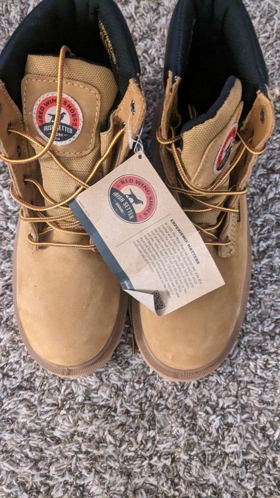 Boots Michelin, Red Wing For 150 Each Pair Size 7, 7.5 ,and 8