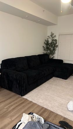 Mueble para sala, color negro, mediano