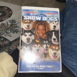 Snow Dogs Disney Vhs 