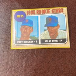 Nolan Ryan Jerry Koosman Card