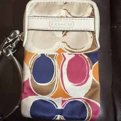 Coach Wristlet Bag