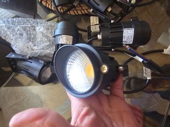 12 luces para jardín o yarda
