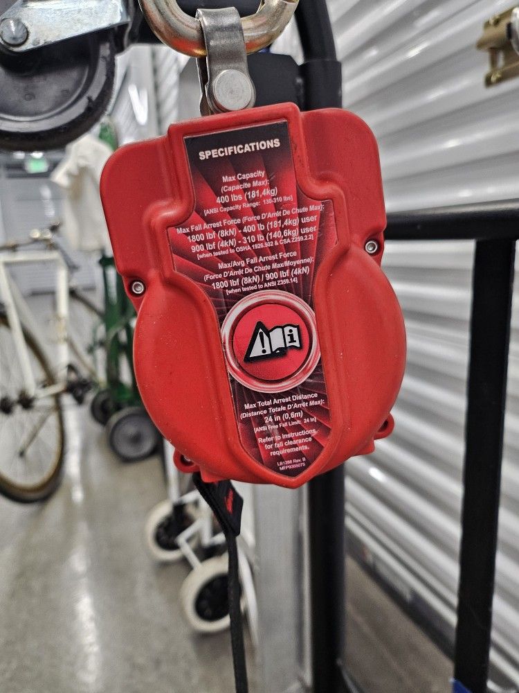 Miller Turbo Lite Personal Fall Limiter