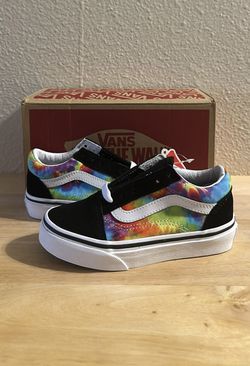 Size: 10.5 Old Skool Vans (spiral tie-dye)