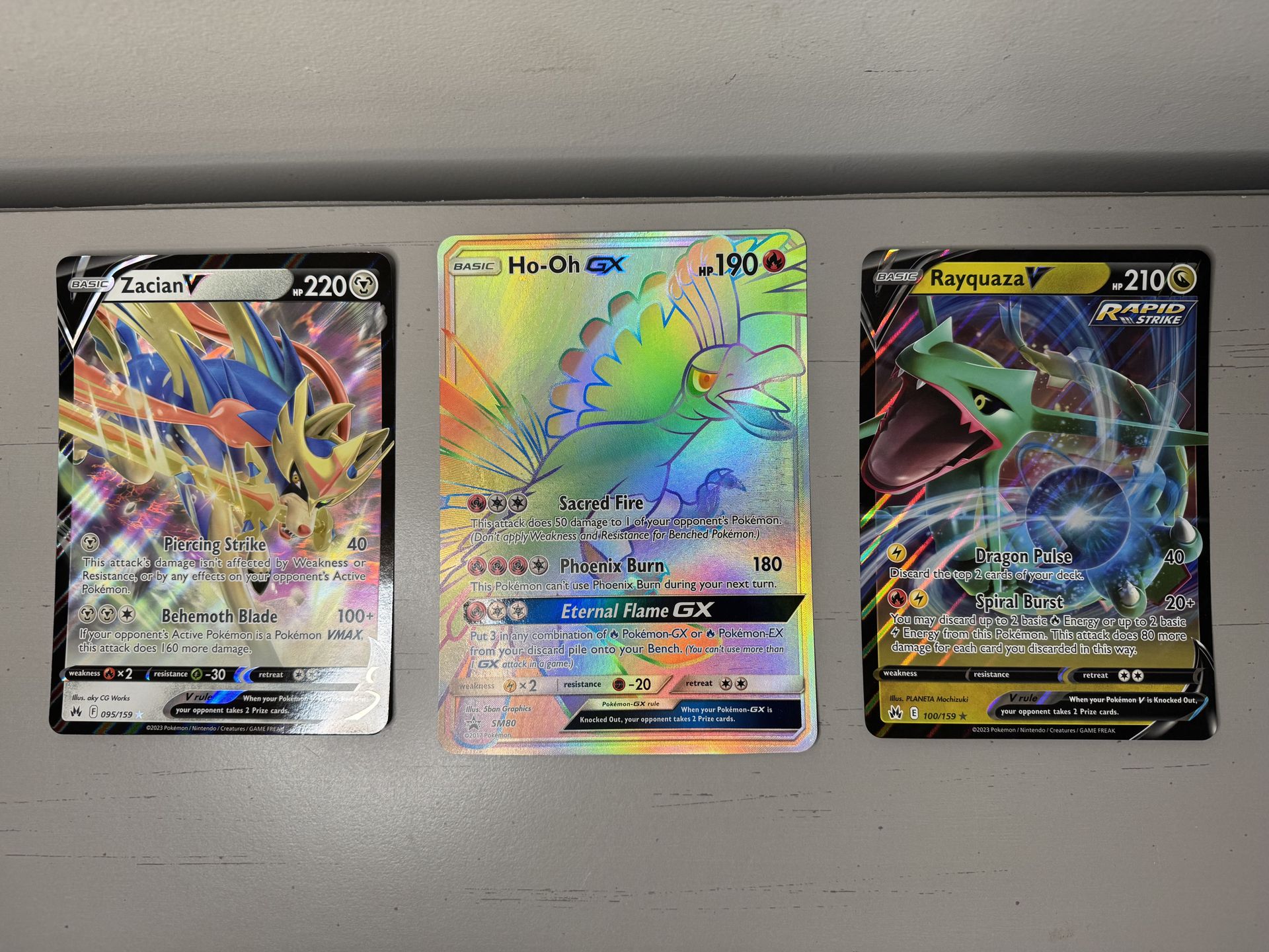 Pokemon TCG Jumbo Promo Cards Collection Lot Of 3