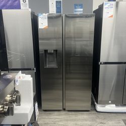 Samsung - Side By Side Refrigerator In Stainless Steel 