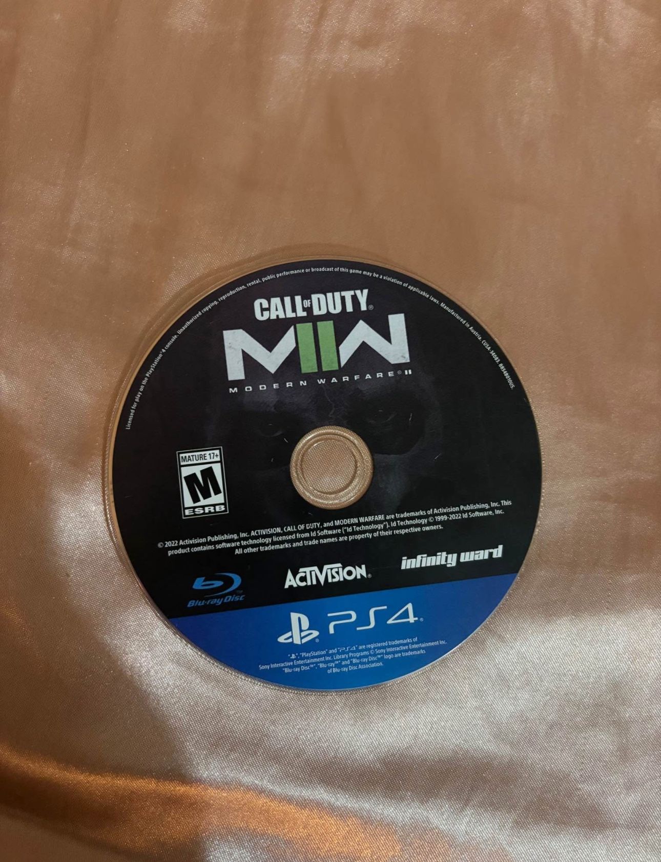 PS4 Call Of Duty Modern Warefare 2