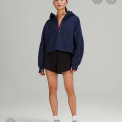 lululemon Scuba Oversized Half-Zip Hoodie high rise jogger 