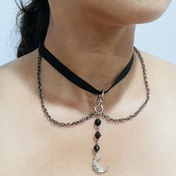Costume Gothic Witch Necklace For Halloween Jewelry Women