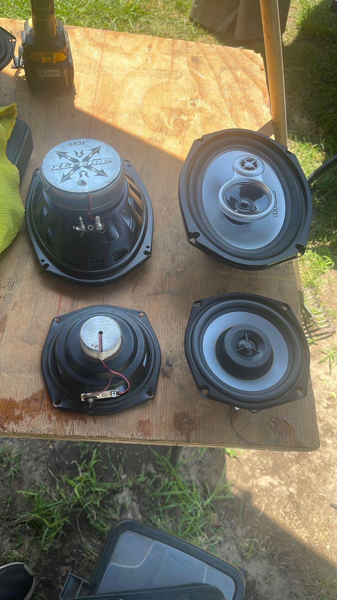 Two 6x9 XTREME And Two Speakers Door