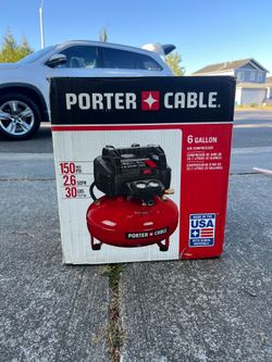 Porter cable 6 gal air compressor