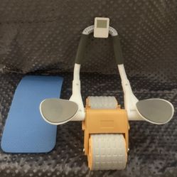 2023 New Ab Roller Wheel with Knee Mat &Timer